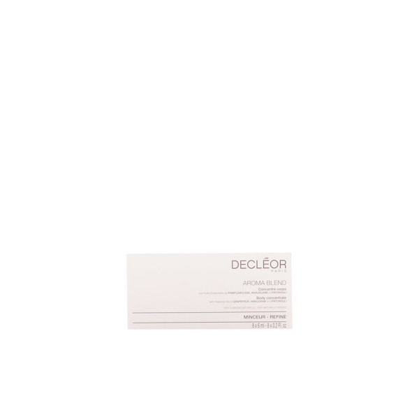 Decleor Aromablend Concentre Corps Slim 8 X 6 Ml Mujer