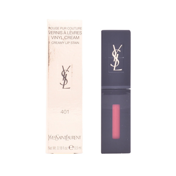 Yves Saint Laurent Rouge Pur Couture Vernis à Lèvres Vinyl Cream 401 6 Ml Mujer