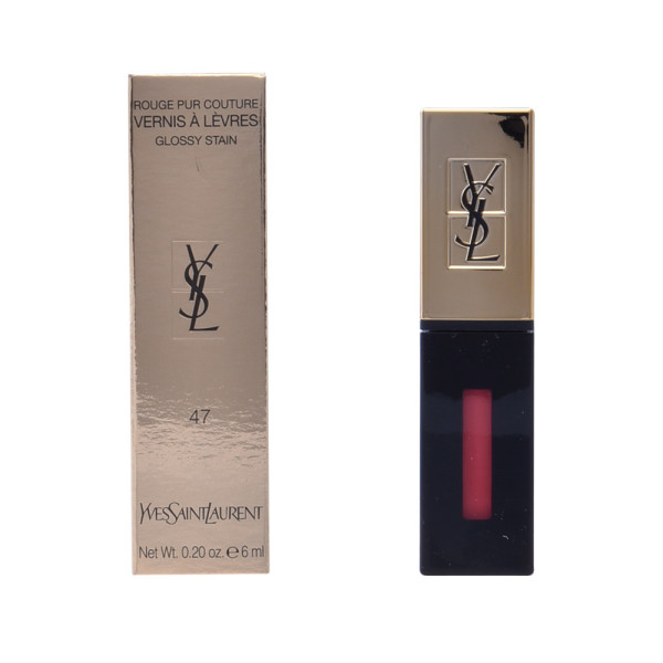 Yves Saint Laurent Rouge Pur Couture Vernis à Lèvres 47-carmin Tag 6 Ml Mujer