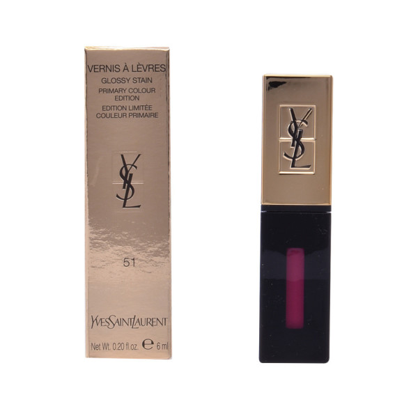 Yves Saint Laurent Rouge Pur Couture Vernis à Lèvres 51-magenta Amplifier 6 Ml Mujer