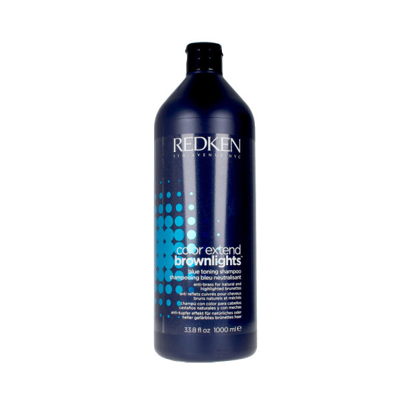 Redken Color Extend Brownlights Shampooing Tonifiant Bleu 1000 Ml Unisexe
