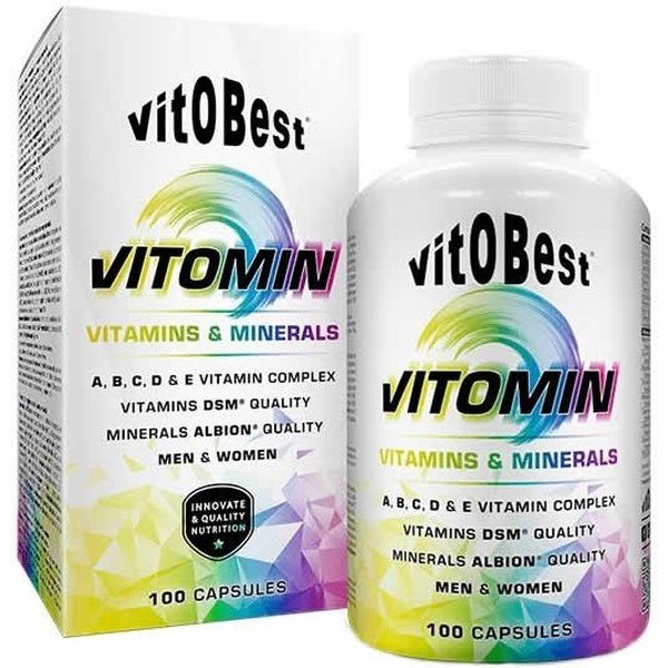 VitOBest VitoMin 100 cápsulas - Vitaminas e Minerais