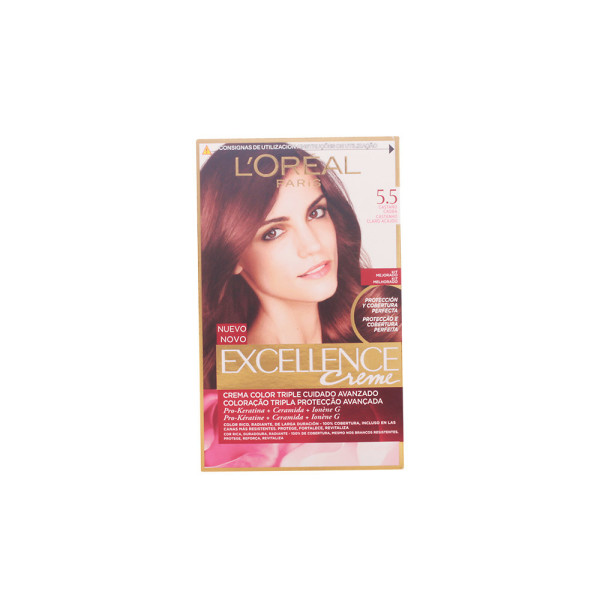 L'oreal Excellence Creme Dye 55 Hellbraunes Mahagoni