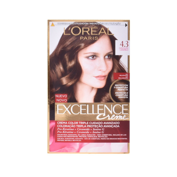 L'oreal Excellence Creme Dye 43 Chocolate Caramelo