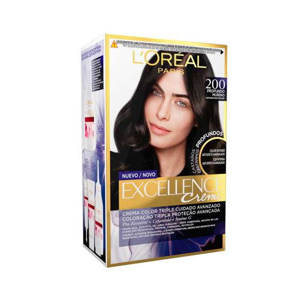 L\'oreal Excellence Brunette Tint 200-true Darkest Brown Women