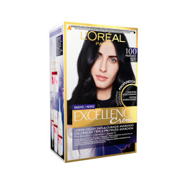 L'oreal Excellence Brunette Tinte 100-true Black Mujer