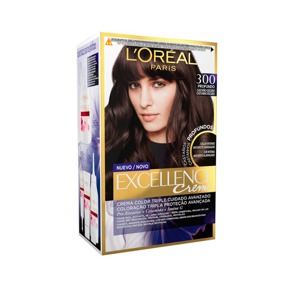 L\'oreal Excellence Brunette Tint 300-vero marrone scuro da donna