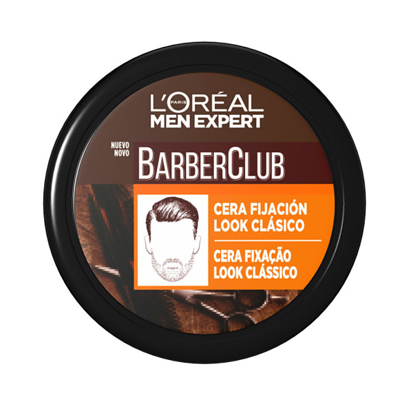 L\'oreal Men Expert Barber Club Classic Look Fixation Wax 75 Ml Homme