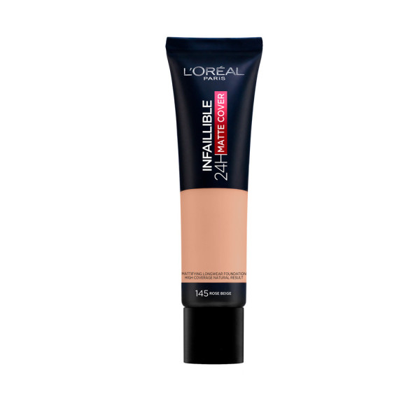 L'oreal Infaillible 24h Matte Cover Foundation 145-rose Beige Mujer