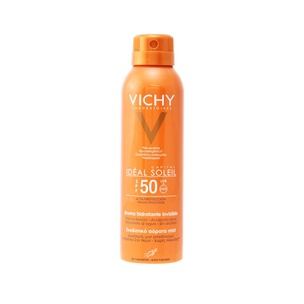 Vichy Capital Soleil Brume Hydratant Invisible Spf50 200 Ml Unisexe