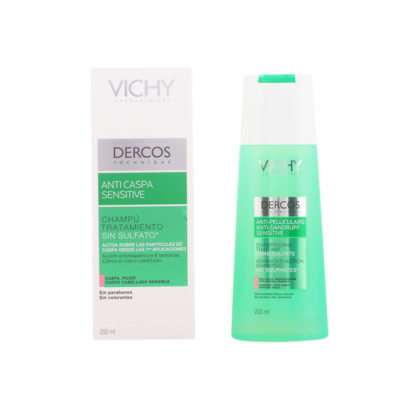 Vichy Dercos Anti-peliculaire Sensitive Shampoo Tratamento 200ml Unissex