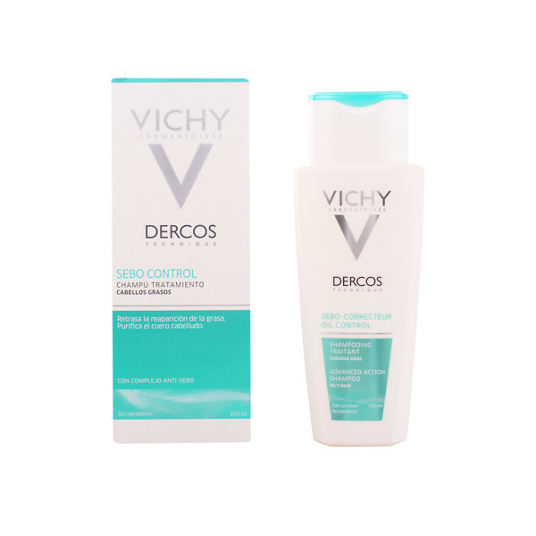 Vichy Dercos Sebo-correcteur Shampooing Traitant 200 Ml Unisex