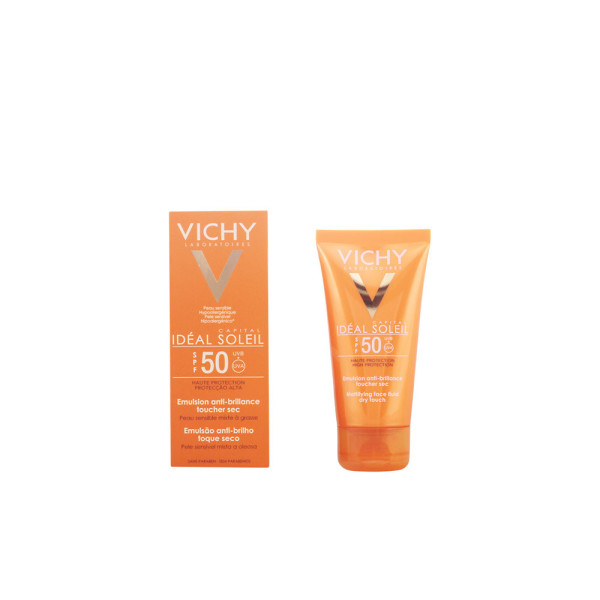 Vichy Idu00e9al Soleil Emulsione Toucher anti-luciditu00e0 Sec Spf50 50 ml unisex