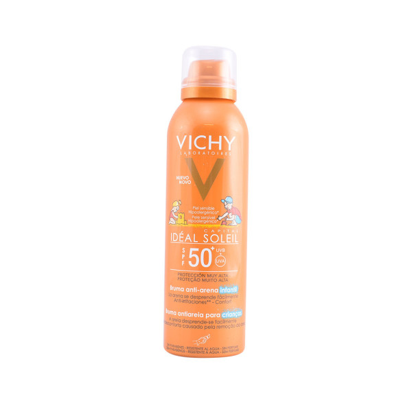 Vichy Ideal Soleil Brume Anti-sable Kinderen Spf50+ 200 Ml Unisex
