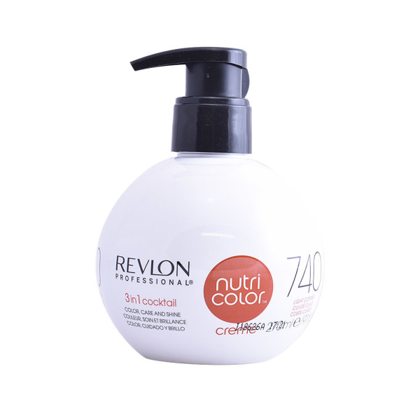 Revlon Nutri Color Creme 740-light Copper 270 Ml Unisex