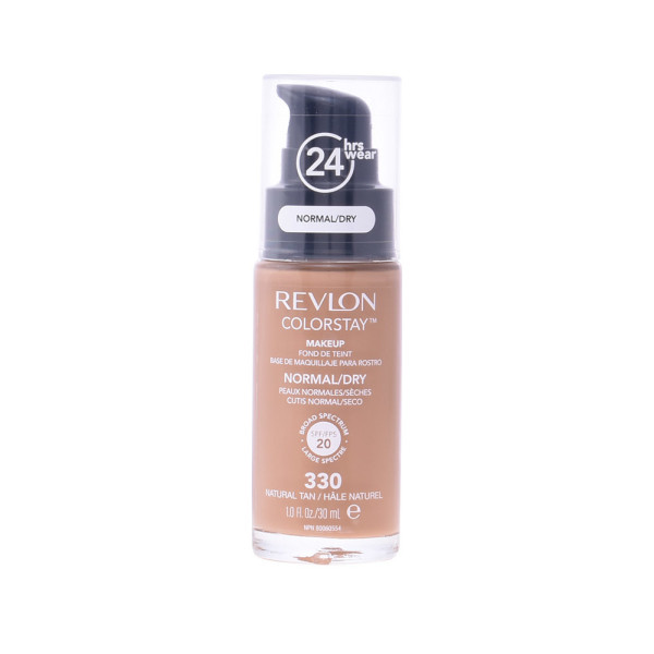 Revlon Colorstay Fondotinta Normaldry Skin 330-Natural Tan 30 Ml Donna