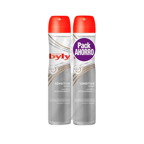 Byly Sensitive Deodorant Spray Lot 2 Stück Unisex