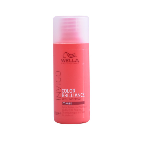 Wella Invigo Color Brilliance Shampoo per capelli grossi 50 ml unisex