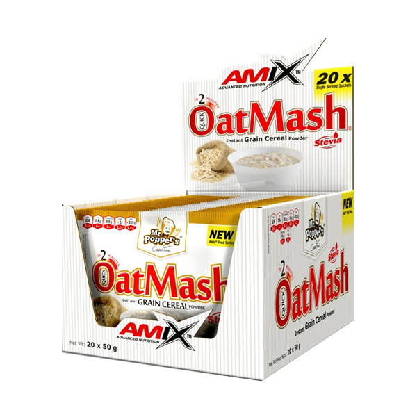 Amix OatMash - Oatmeal Mr Poppers 20 sachets x 50 gr