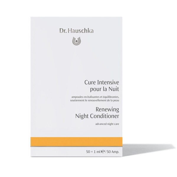 Frascos de condicionador noturno renovador Dr. Hauschka 50 x 1 ml unissex