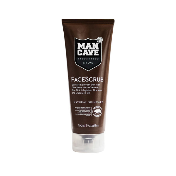 Mancave Face Care Scrub Natural Skincare 100 Ml Hombre