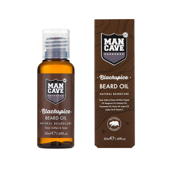 Mancave Beard Care Blackspice Beard Oil 50 Ml Hombre