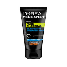 L\'oreal Men Expert Pure Charcoal Exfoliating Gel P.blacks 100 Ml Masculino