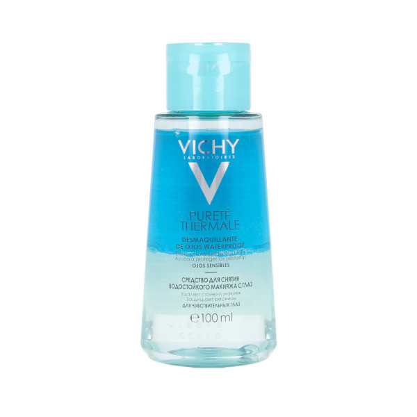 Vichy Pureté Thermale Démaquillant Waterproof Yeux Sensibles 100ml Mujer