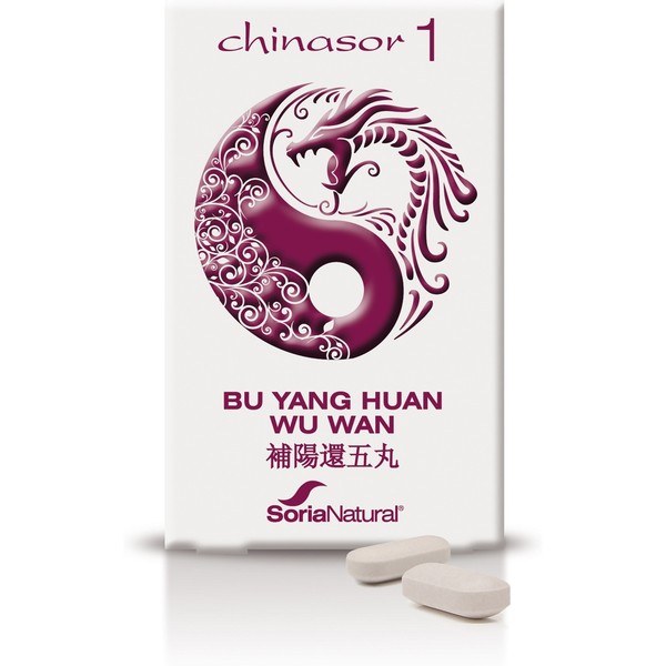 Soria Natural Chinasor 1 Bu Yang Huang Wu Wan 30 Comp