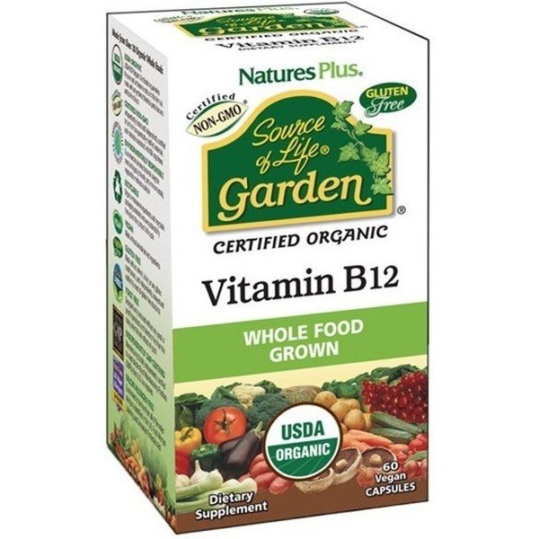 Natures Plus Garden Vitamine B12 60 capsules