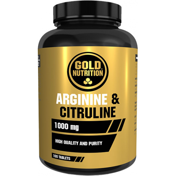 GoldNutrition L-Arginina & Citrulina 1000 mg 100 comp