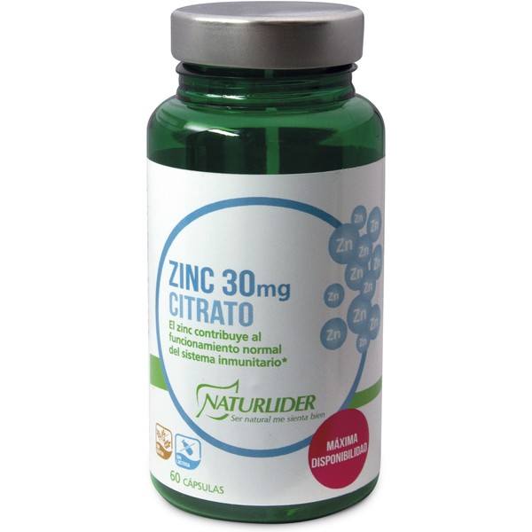 Naturlider Citrate de zinc 60 gélules