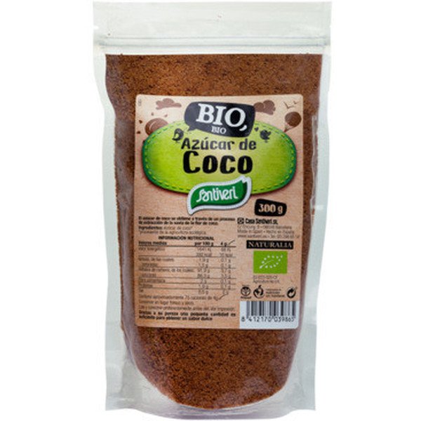 Açúcar de coco orgânico Santiveri 300 gramas