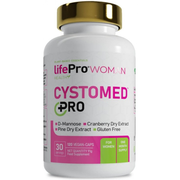 Life Pro Nutrition Cystomed Pro 120 cápsulas vegetais