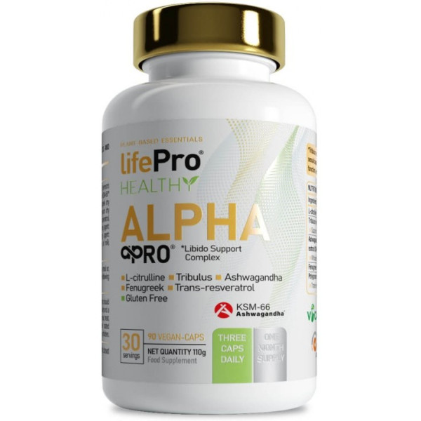 Life Pro Nutrition Alpha Pro 90 Cápsulas Vegetarianas