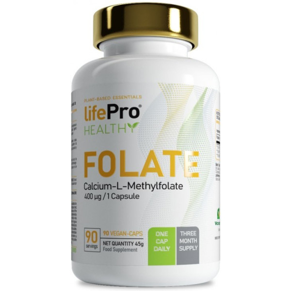 Life Pro Nutrition Folato 400µg 90 Vcaps