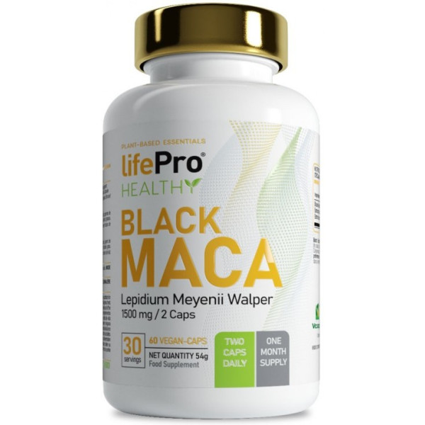Life Pro Nutrition Maca Preta 750 mg 60 cápsulas