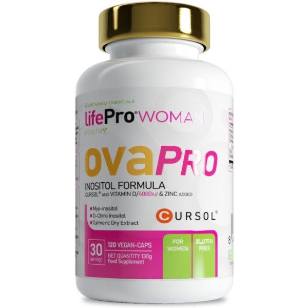 Life Pro Nutrition Ovapro Myo Inositol 120 cápsulas vegetais