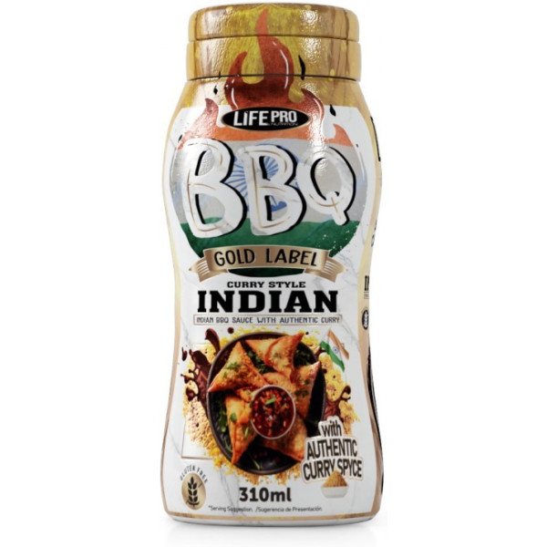 Life Pro Nutrition Sauzero Zero BBQ Estilo Curry Indiano 310ml