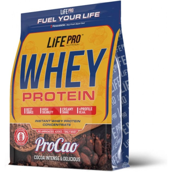 Life Pro Nutrition Whey Procao Bag 2 Kg - Sem Glúten