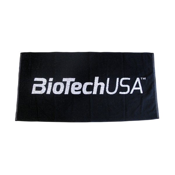 BioTechUSA zwarte handdoek