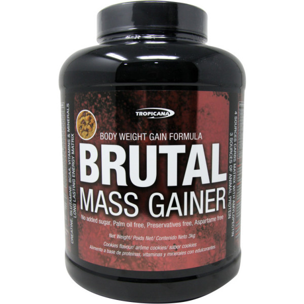 Tropicana Brutal Mass Gainer 3 Kg