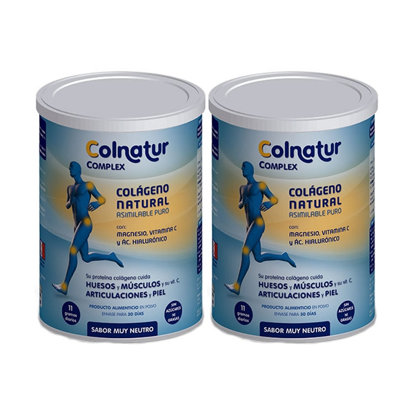 Pack Colnatur Natural Neutral Collagen Complex 2 jars x 330 gr