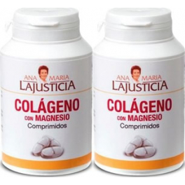 Pack Ana Maria LaJusticia Collagène avec Magnésium 2 flacons x 180 comprimés
