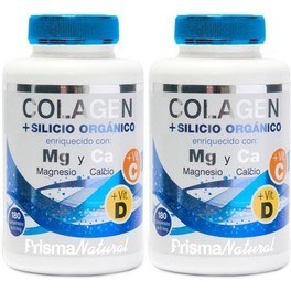 Pack Prisma Natural Collagen + Organic Silicon 2 Bottles x 180 Tablets