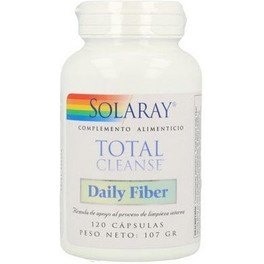 Solaray Total Cleanse Daily Fiber 120 Caps