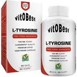 VitOBest L-Tirosina 700 mg 60 cápsulas