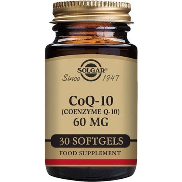 Solgar Co-enzym Q10 60 mg 30 parels