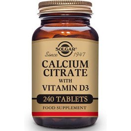 Solgar Calcium Citrate 240 Comp