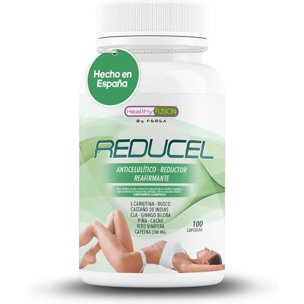 Healthy Fusion Reducel. Potente Reafirmante Y Tonificante Anticelulítico. Combate La Celulitis Y Flacidez De Piernas Y Glúteos